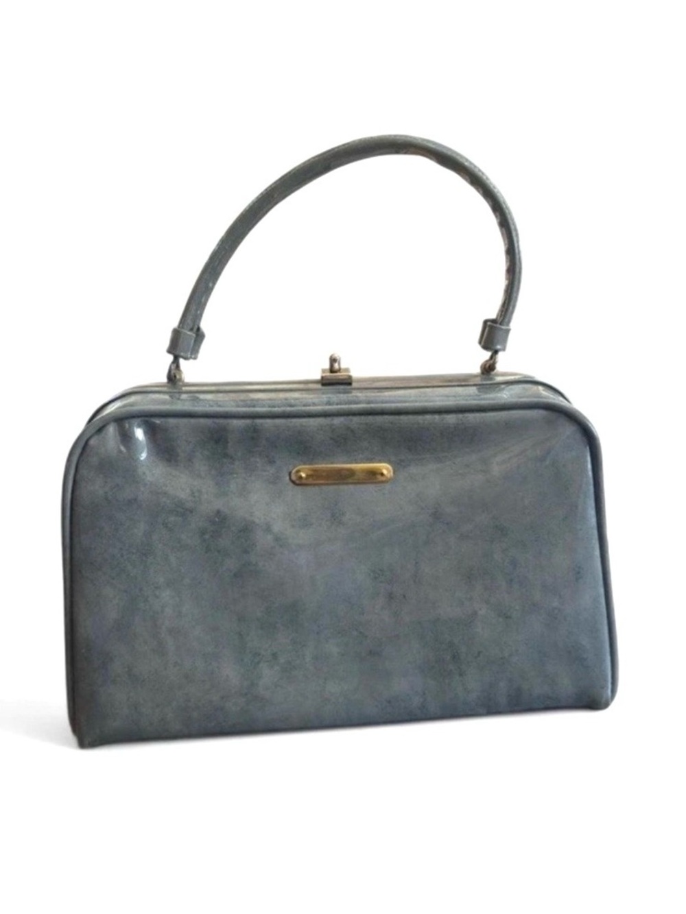 Vintage 1960s Verdi Vinyl/Leather Handbag